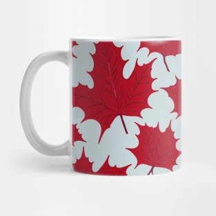 Maple leaves Pattern Mug
